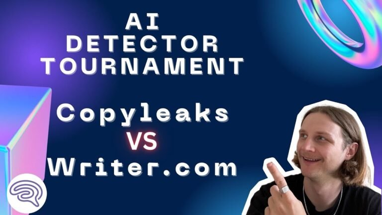 AI Detector Showdown: CopyLeaks vs Writer.com | AI detection tool tournament