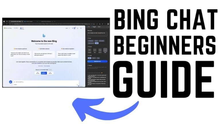 Bing Chat AI – Complete Beginners Guide