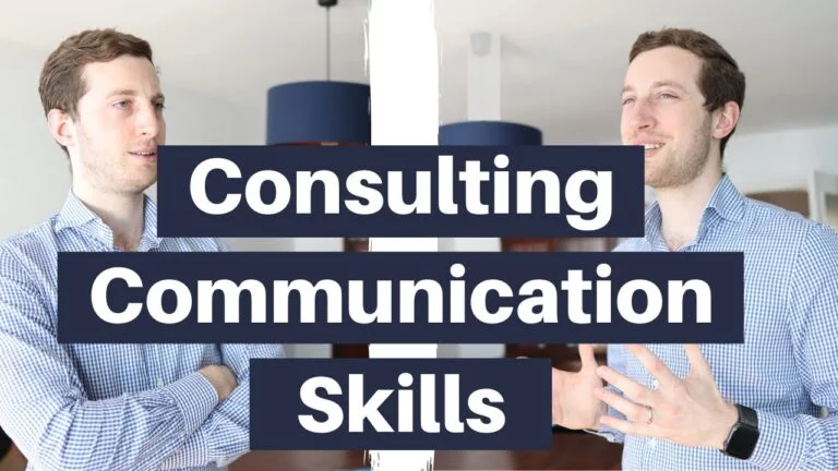 TALK LIKE A CONSULTANT – Top down communication explained (management consulting skills)