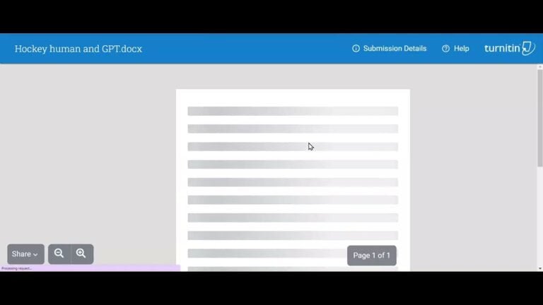 TurnItIn AI Detection Tool