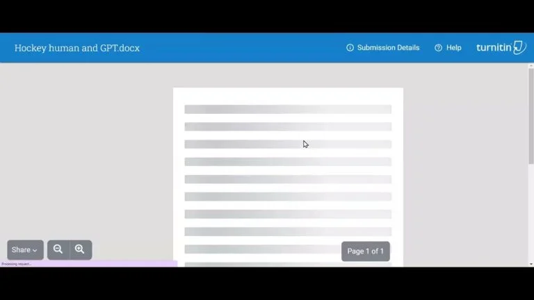 TurnItIn AI Detection Tool