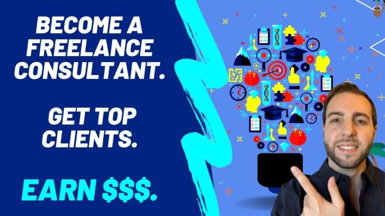 Become A Freelance Consultant. Earn Big $$$ | Freelance Consulting in 2024: The Complete Guide