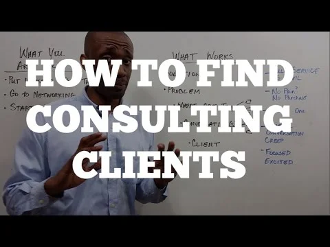 How To Find Consulting Clients