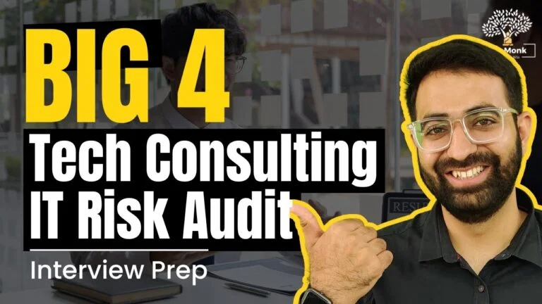 BIG 4 Tech Consulting & IT Risk Audit Interview Preparation | PwC India Deloitte Haskins