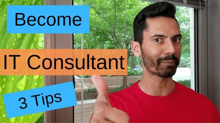 IT Consulting – Tips for getting a job