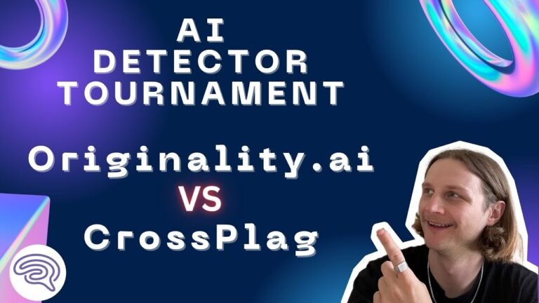 AI Detector Showdown: Originality.ai vs Crossplag | AI detection tool tournament