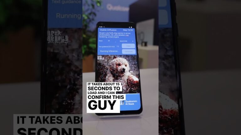 World’s FIRST On Device AI Image Generator!