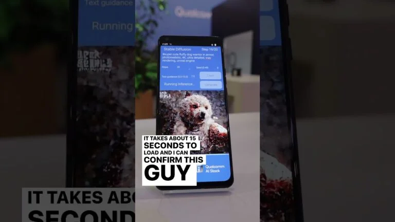 World’s FIRST On Device AI Image Generator!