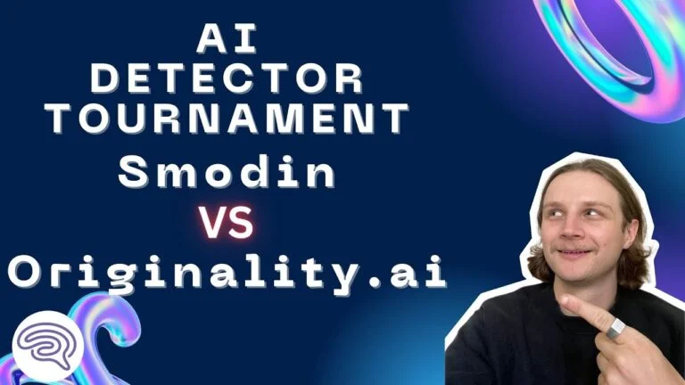 AI Detector Showdown: Smodin vs Originality.ai | AI detection tool tournament