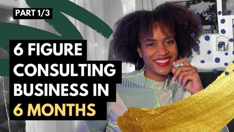 Part 1: How I Started a 6 Figure DEI Consulting Business in 6 months – Background Info